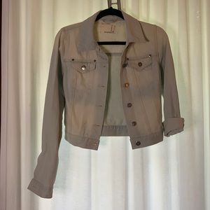 Size small light colored jean jacket